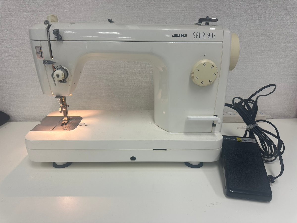 U072-X1-3711 JUKI ジューキ TL-90S SPUR 90S シュプールシリーズ 職業用 ミシン 現状品①大阪