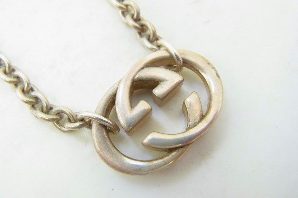 A039-J27-2465◎ GUCCI グッチ SILVER 925 ネックレス アクセサリー 現状品③ 渋谷 ◎