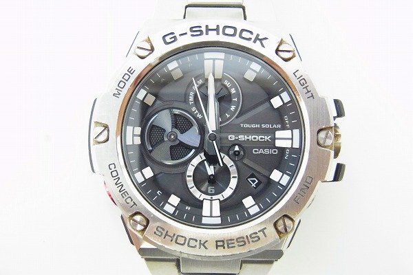 B020-J9-6473◎ CASIO カシオ G-SHOCK GST-B100 メンズ クォーツ 腕時計 現状品③渋谷 ◎