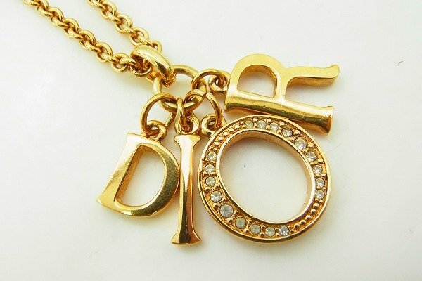 B054-N44-1149◎ Christian Dior ディオール ネックレス アクセサリー 現状品③ 渋谷 ◎