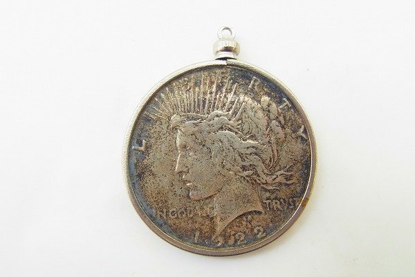 B050-J43-161◎ 1922年 LIBERTY リバティ コイン 現状品③ 渋谷 ◎