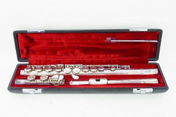 B039-J45-459 YAMAHA ヤマハ YFL 311 SILVER 刻印有り フルート 現状品③ 渋谷