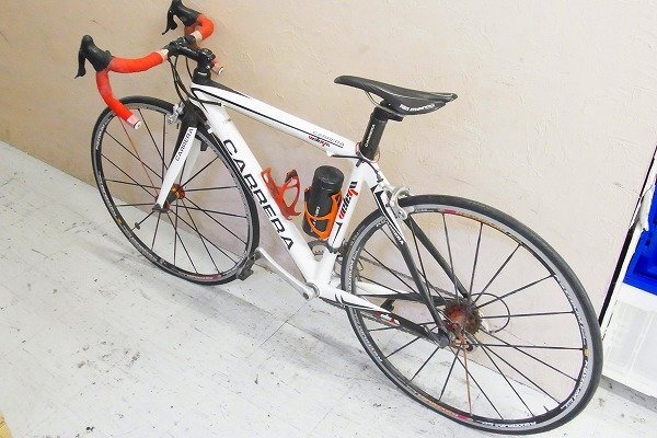 B082-J45-555【引取限定】CARRERA カレラ VELENO 自転車 ロードバイク 現状品③＠渋谷-