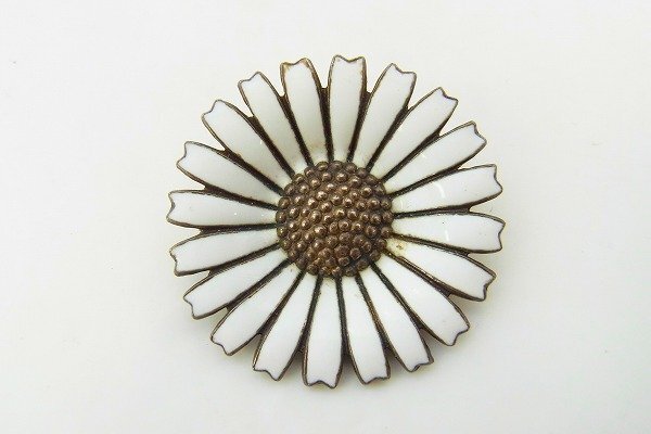 B013-X1-3642◎ ジョージジェンセン SILVER 925 ブローチ アクセサリー 現状品③渋谷 ◎