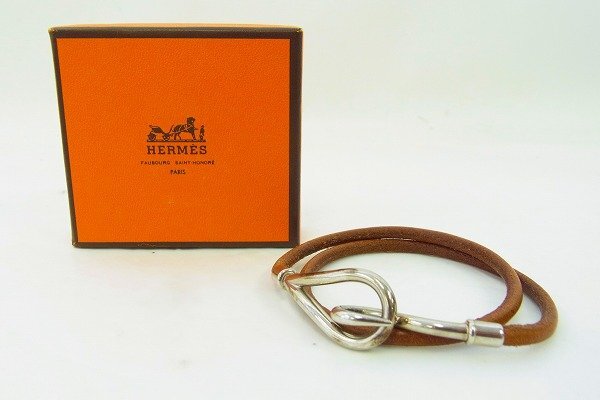 B015-S3-19468◎ HERMES エルメス チョーカー アクセサリー 箱付き 現状品③渋谷 ◎