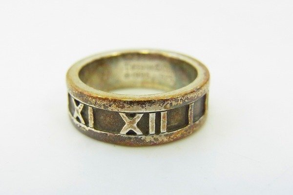 B018-Y20-5951◎ TIFFANY＆CO ティファニー SILVER 925 リング 指輪 アクセサリー 現状品③渋谷 ◎