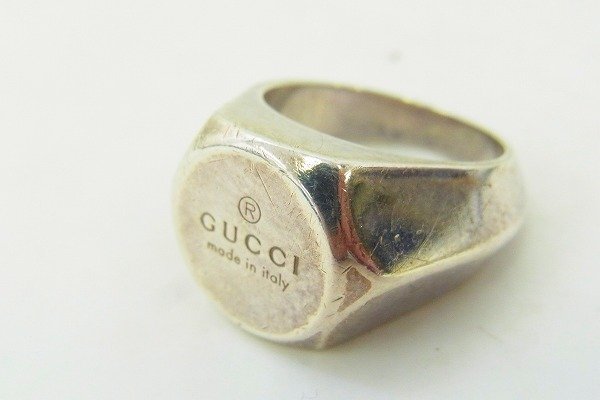 B071-N35-6434◎ GUCCI グッチ SILVER 925 指輪 リング アクセサリー 現状品③ 渋谷 ◎