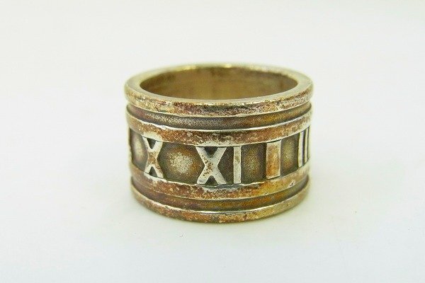 B019-Y20-5950◎ TIFFANY＆CO ティファニー SILVER 925 リング 指輪 アクセサリー 現状品③渋谷 ◎