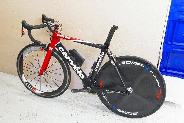B081-J44-347【引取限定】CERVELO サーベロ FUNDA PRO 自転車 ロードバイク 現状品③＠渋谷