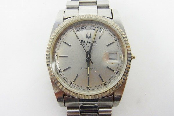 B161-N37-4887◎ BULOVA ブローバ メンズ 自動巻き 腕時計 現状品③ 渋谷 ◎