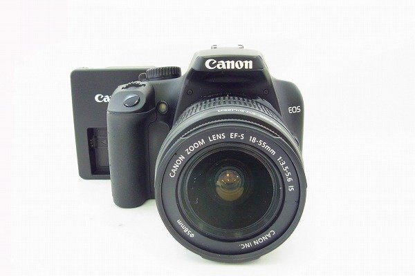 B144-J45C-78 CANON キヤノン EOS KISS F / EF-S 18-55mm 1:3.5-5.6 IS デジタル一眼レフカメラ 現状品③ 渋谷