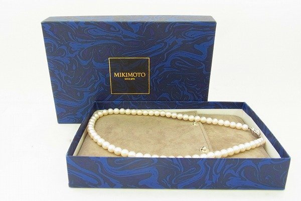 B135-Y41-1165 MIKIMOTO ミキモト パール ネックレス アクセサリー 現状品③ 渋谷