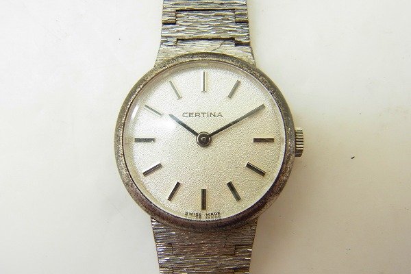 B088-N47-534◎ CERTINA レディース 手巻き 腕時計 現状品③ 渋谷 ◎