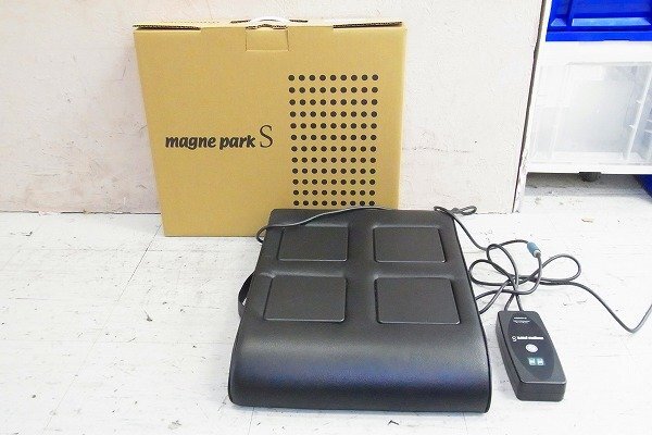 B153-Y38-1293 ホーコーエン MAGNE PARK S シートクッション 家庭用電気磁気治療器 現状品③＠ 渋谷