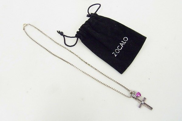 B160-X15-512◎ ZOCARO ソカロ SILVER 925 ネックレス アクセサリー 現状品③ 渋谷 ◎