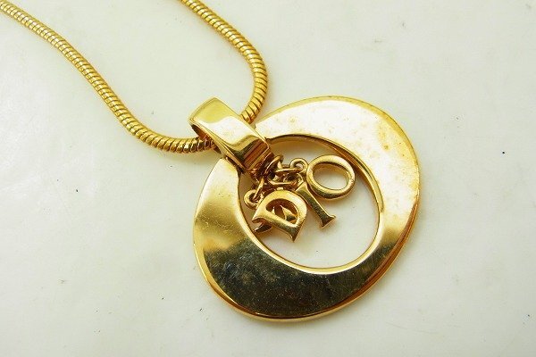 B107-Y25-7582◎ Christian Dior ディオール ネックレス アクセサリー 現状品③ 渋谷 ◎