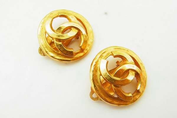 B125-J40-944◎ CHANEL シャネル 94P イヤリング ペア アクセサリー 現状品③ 渋谷 ◎