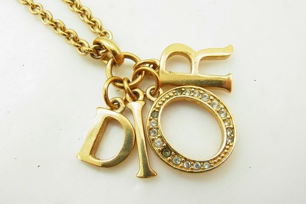 B101-N50-153◎ Christian Dior ディオール ネックレス アクセサリー 現状品③ 渋谷 ◎