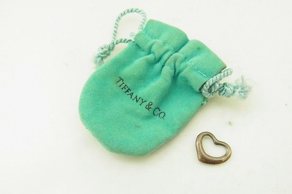B116-Y20-5805◎ TIFFANY＆CO ティファニー SILVER 925 オープンハート トップ アクセサリー 現状品③ 渋谷 ◎