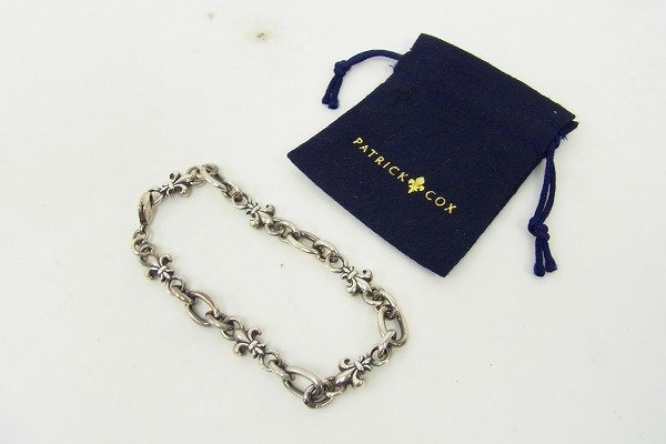 B162-J45-436◎ PATRICK COX パトリックコックス SILVER 925 ブレスレット アクセサリー 現状品③ 渋谷 ◎