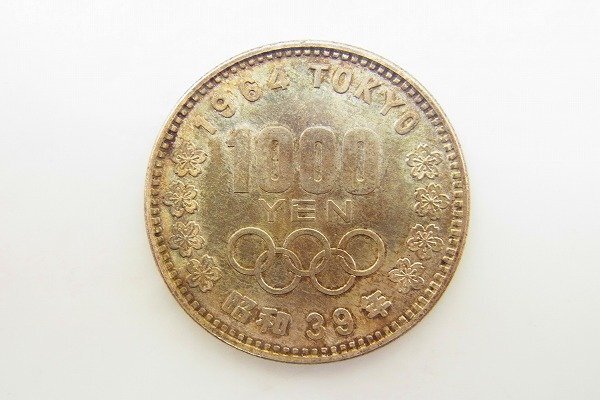 B114-J37-2631◎ オリンピック 1000円 銀貨 硬貨 現状品③ 渋谷 ◎