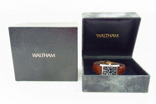 B139-Y41-1252 WALTHAM ウォルサム 96300.59 メンズ クォーツ 腕時計 現状品③ 渋谷