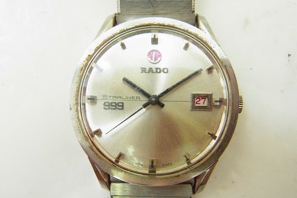 B089-Y41-1347◎ RADO ラドー 999 メンズ 自動巻き 腕時計 現状品③ 渋谷 ◎