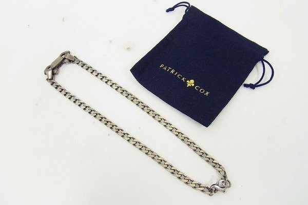 B170-J45-433◎ PATRICK COX パトリックコックス SILVER 925 ネックレス アクセサリー 現状品③ 渋谷 ◎