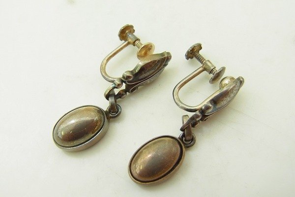 B123-X1-3511◎ ジョージ ジェンセン SILVER 925 イヤリング アクセサリー 現状品③ 渋谷 ◎