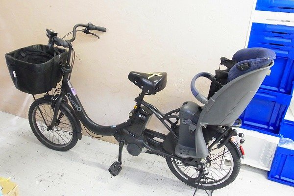 B148-J41-1045【引取限定】PANASONIC パナソニック GYUTTO 電動自転車 譲渡証明有り 通電確認済み 現状品③＠渋谷