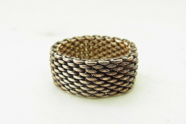 B102-S3-19582◎ TIFFANY＆CO ティファニー SILVER 925 リング 指輪 アクセサリー 現状品③ 渋谷 ◎