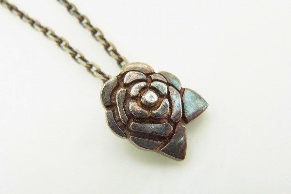 B127-S3-19298◎ CHANEL シャネル SILVER 925 ネックレス アクセサリー 現状品③ 渋谷 ◎