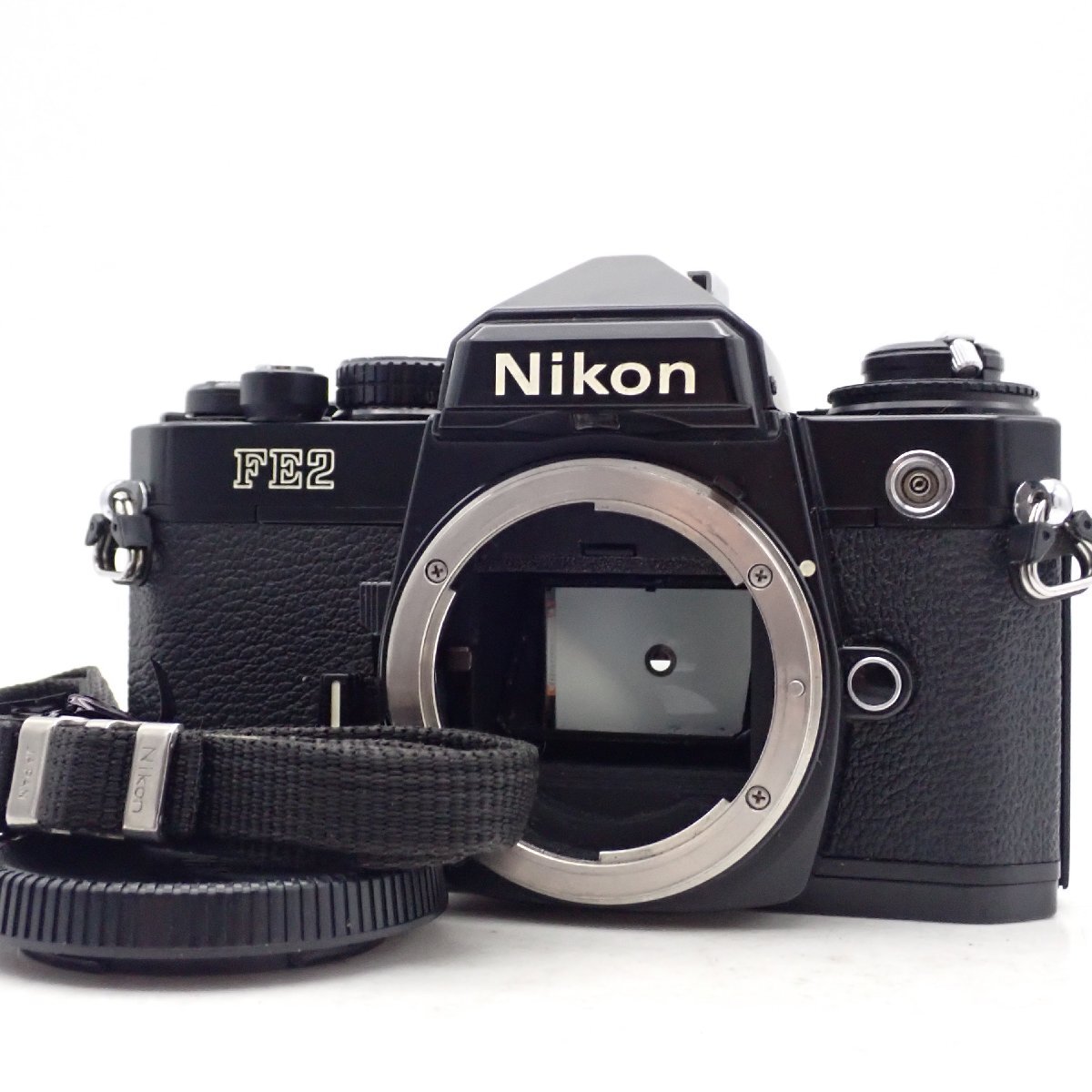 整備済 Nikon FE2 ボディブラック 一眼レフフィルムカメラ 2110661