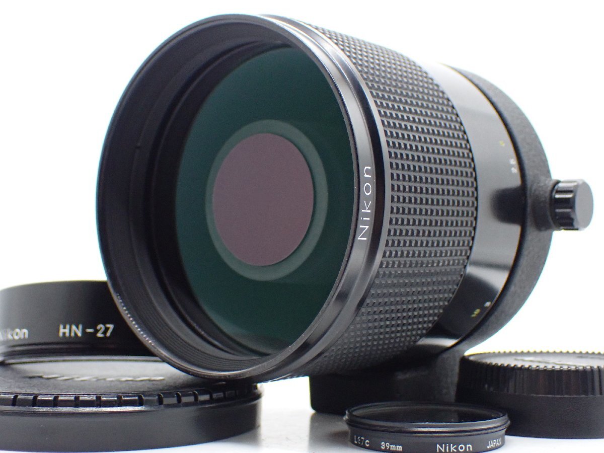 整備済 Nikon New Reflex Nikkor 500mm f8 超望遠 単焦点 マニュアル ミラーレンズ