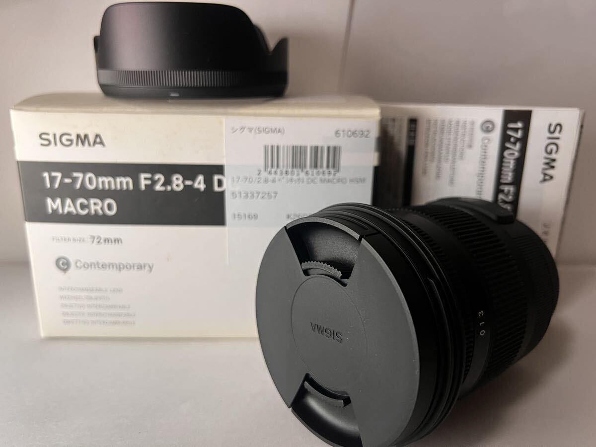 ★極上美品★ SIGMA シグマ17-70mmF2.8-4 DC MACRO Contemporary PENTAX ★動作確認済み #0182 #118