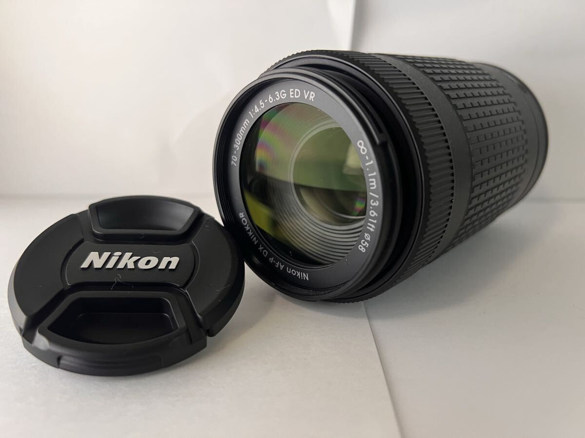 ★極上品★ Nikon ニコン AF-P DX NIKKOR70-300mm f4.5-6.3 G ED VR ★動作確認済み #0195 #178