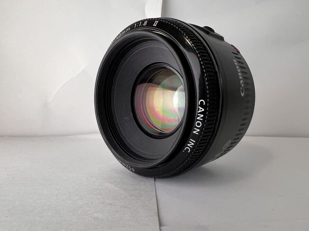 ★極上美品★ Canon キャノン EF 50mm F1.8 ii ★動作確認済み #0197 #63
