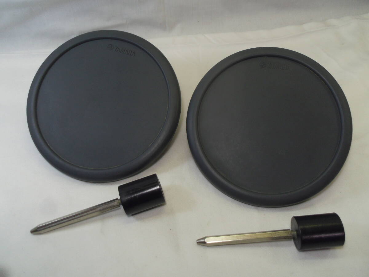 L15◇YAMAHA ヤマハ　電子ドラム◇TP65◇２個まとめて①◇ドラムパッド◇パーツ 部品◇同梱OK可能です◇送料890円◇