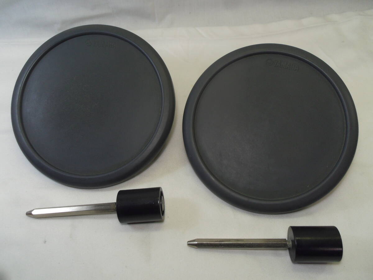 L16◇YAMAHA ヤマハ　電子ドラム◇TP65◇２個まとめて②◇ドラムパッド◇パーツ 部品◇同梱OK可能です◇送料890円◇