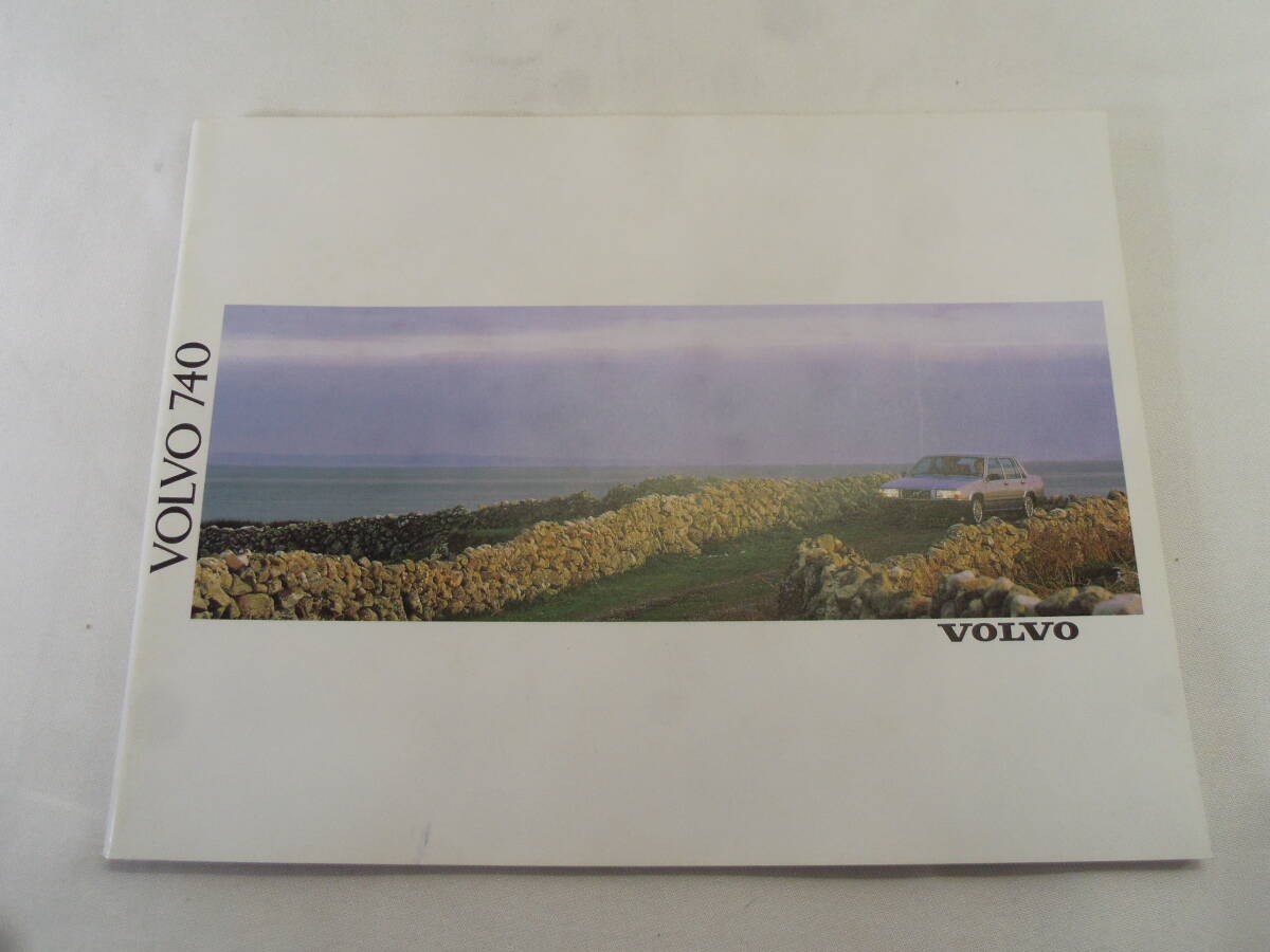 L28◇VOLVO 740 GL◇ボルボ 740GLE ESTATE◇当時物　旧車 カタログ◇