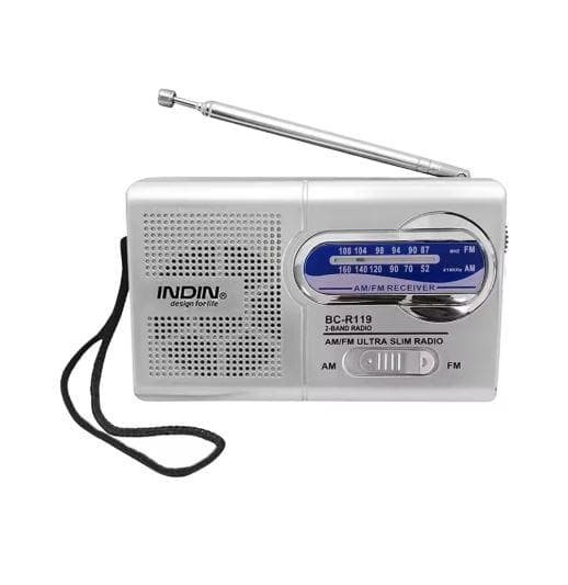 BC-R119 ラジオ AM FM コンパクト プレーヤー 多機能 ミニポケット　ポータブルラジオ　f17