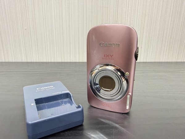 A3 Canon キャノン キヤノン IXY DIGITAL 510IS PC1356 コンパクトデジタルカメラ コンデジ デジカメ ピンク 通電確認済み 現状品