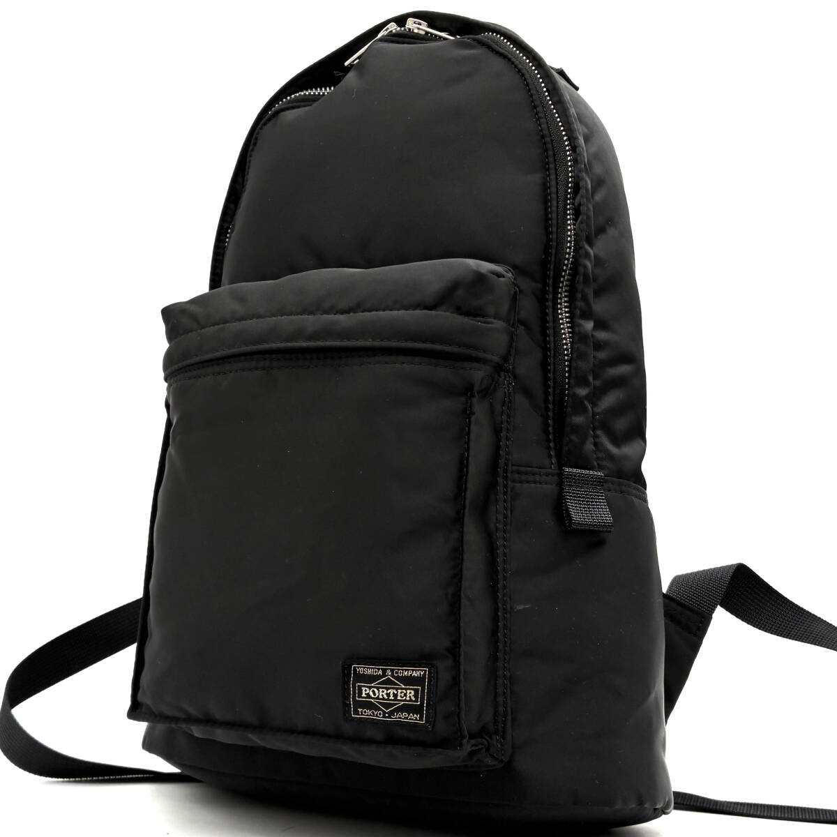 未使用保管品 PORTER ポーター タンカー リュック ナイロン ブラック 黒 軽量 仕事 プライベート 男女兼用 通勤 通学