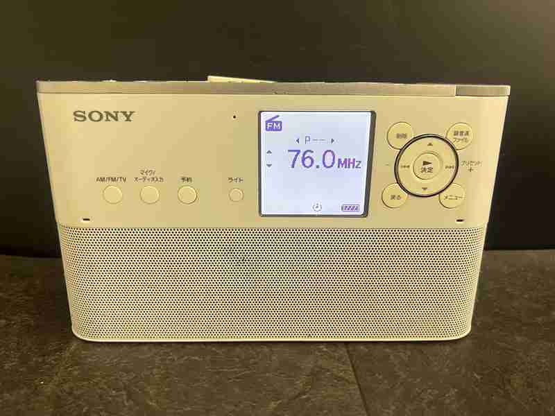 ｃｔ13738　ソニー　ポータブルラジオレコーダー ICZ-R260TV