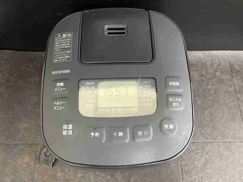 ｃｔ13751　2023年製 アイリスオーヤマ ジャー炊飯器 RC-MEA30-B