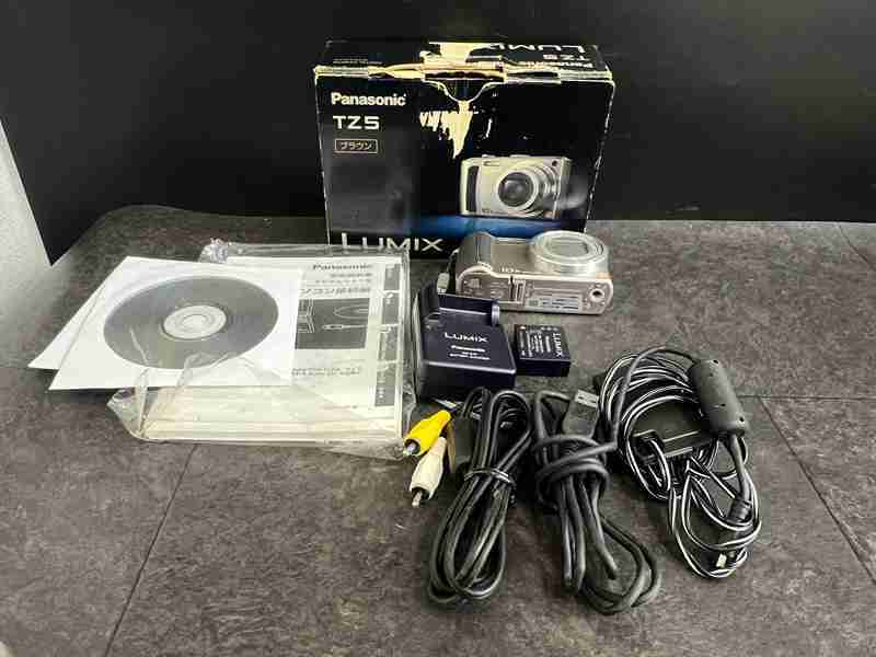 ct13759　Panasonic パナソニック LUMIX ルミックス DMC-TZ5 コンパクトデジタルカメラ デジカメ