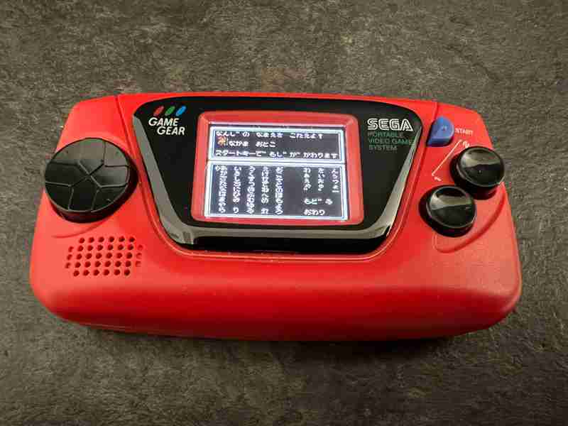 CT13830　 SEGA GAME GEAR micro ゲームギアミクロラストバイブル/ラストバイブルS/TheGG忍/コラムス　