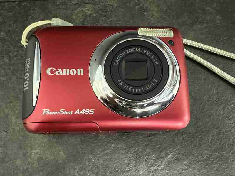 CT13841　Canon キヤノン A495　PowerShot PC1470 コンパクトデジタルカメラ