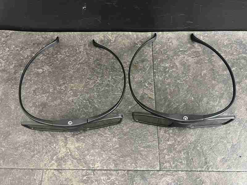 CT13871　シャープ AQUOS用 3Dメガネ AN-3DG50 2つセット