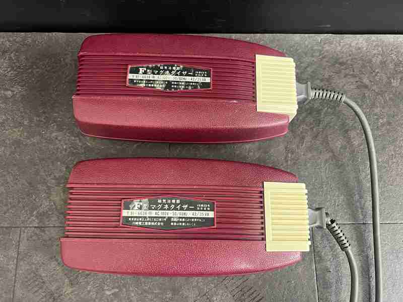 CT13882　磁気治療器　F型　マグネタイザー　2点
